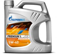 Моторное масло Gazpromneft Premium L 5W-40, 4л
